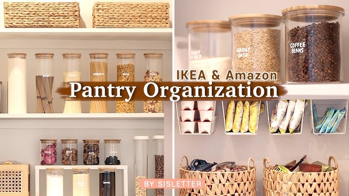 16 IKEA Pantry Organization Ideas for Tidy Shelves