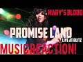 OH MY...SAKI IS A BREATHTAKER!!🥵🥰💕 Mary&rsquo;s Blood - Promise Land Live at Blitz Music Reaction🔥