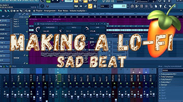 How To Make A Lofi / Sad Trap Beat On #flstudio