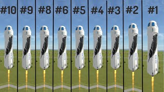 KSP: Top 10 Ugliest Rockets Of All Time!