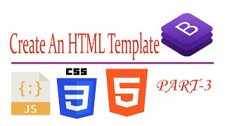 Create an HTML template or website layout part 3