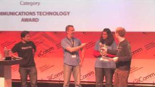 Google Wave wins an Emerging Communications (eComm) Conference Award (Europe 2009)