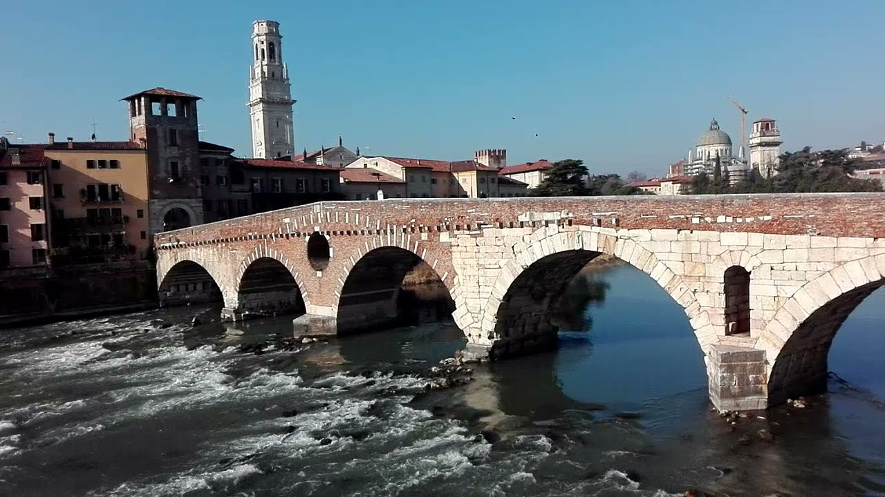 Verona Italy Ponte Pietra