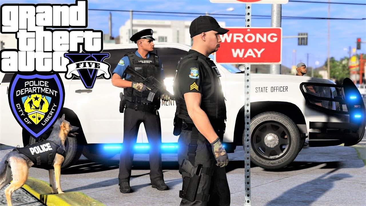 GTA 5 LETS COPS STATE POLICE FULLY LOADED PATROL LSPDFR 0.4.4