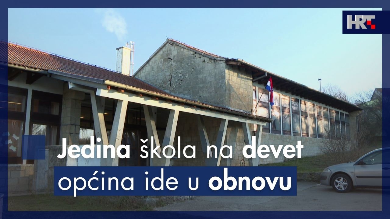 Jedina škola drniškog zaleđa napokon ide u obnovu
