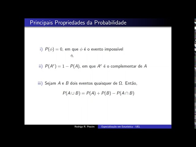 PROBABILIDADE - QUAL É A CHANCE? \Prof Gis - Estatística I