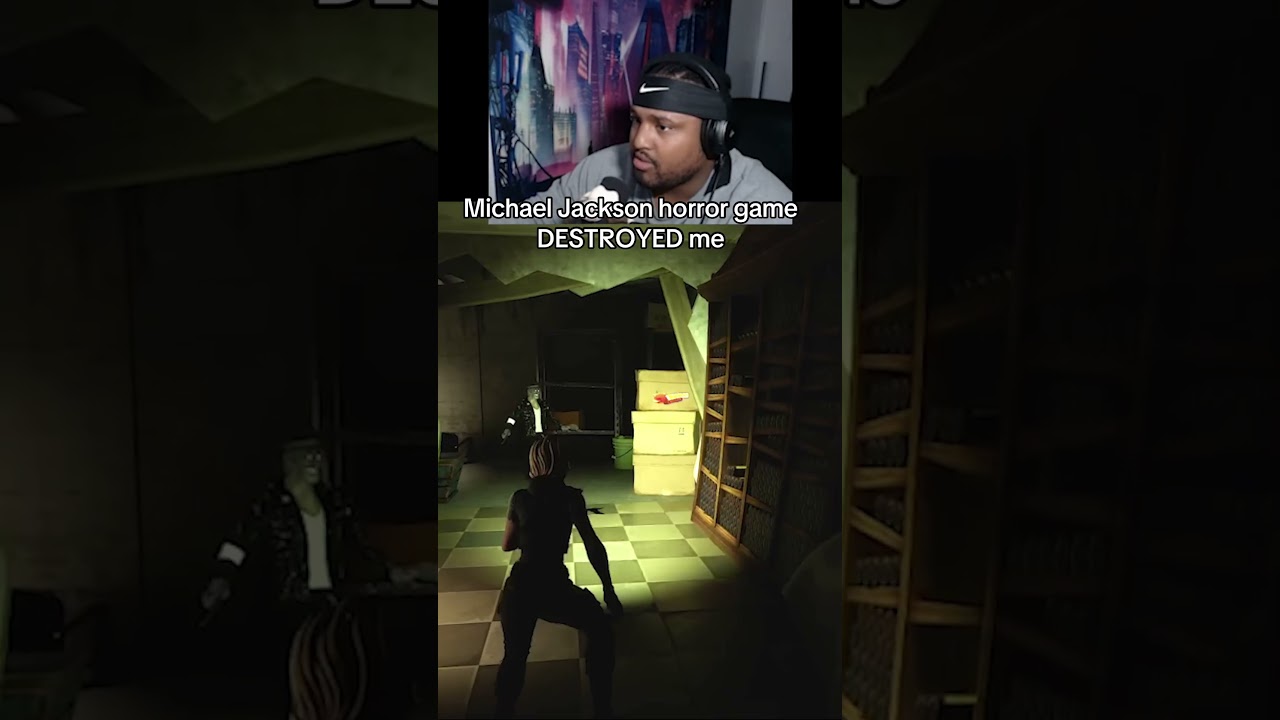 Michael Jackson horror game DESTROYED me #horror #gaming