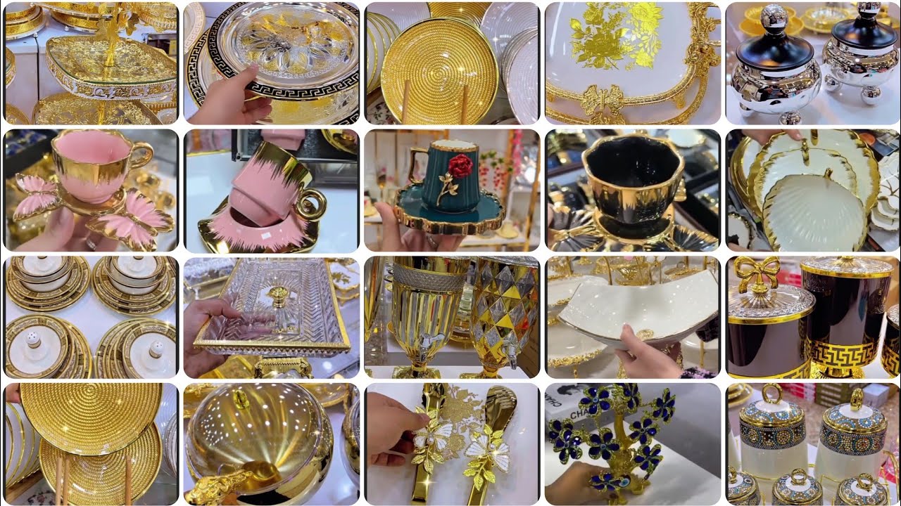 lran and Iraq crockery collection 2025 Tea cups & serving dishes ...