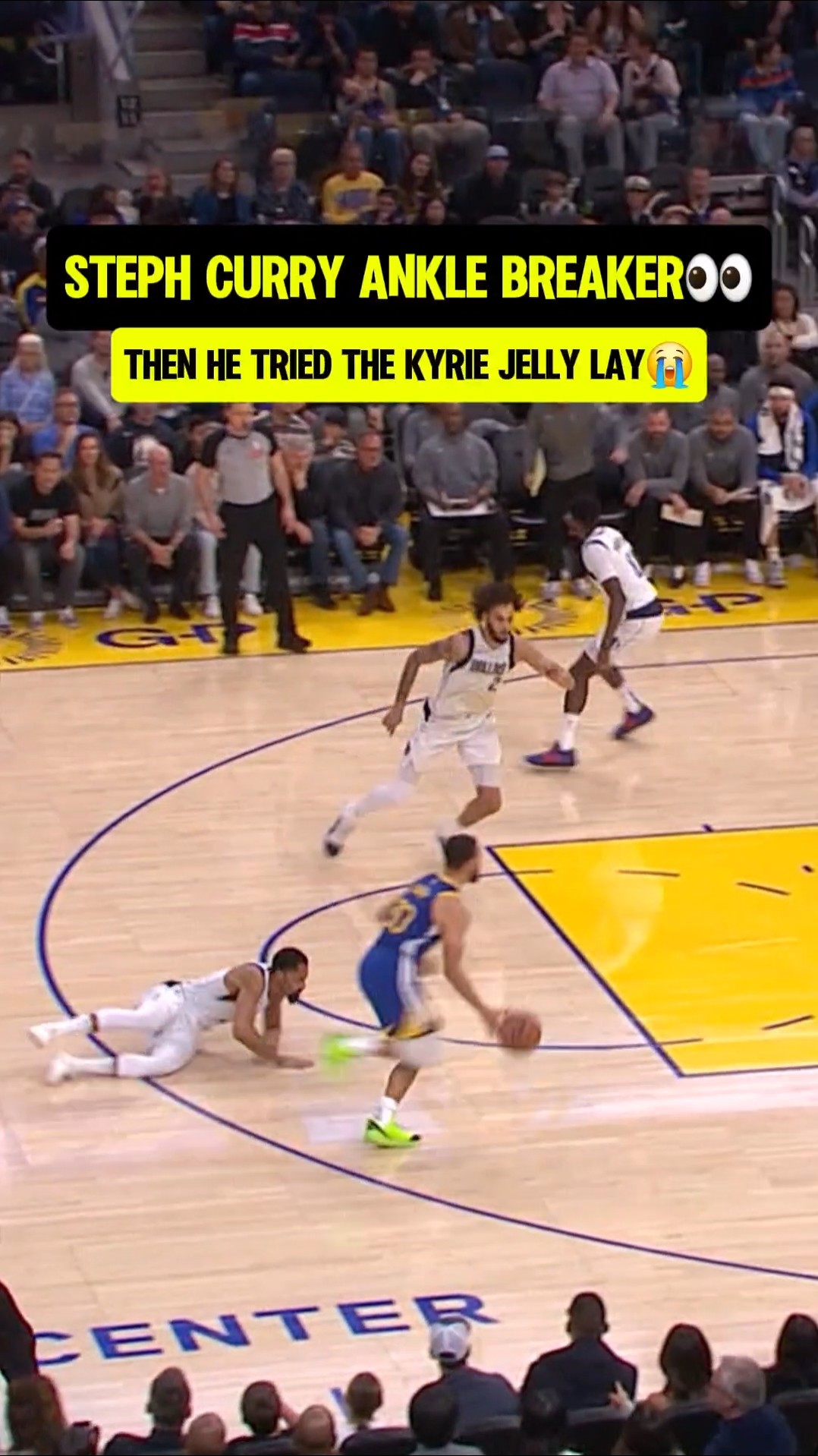Steph really DROPPED Dinwiddie?