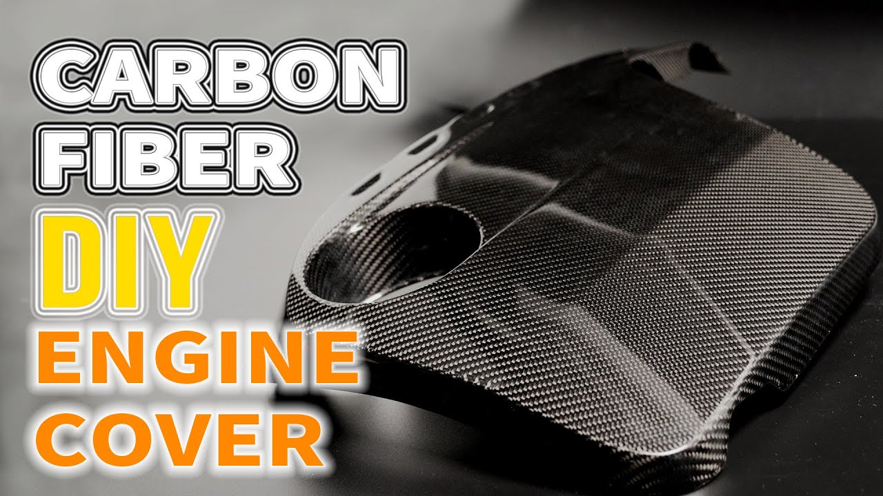 ⁣If you have a cooking oven you can also make dry carbon fiber parts. [DIY] (Making Engine Cover)