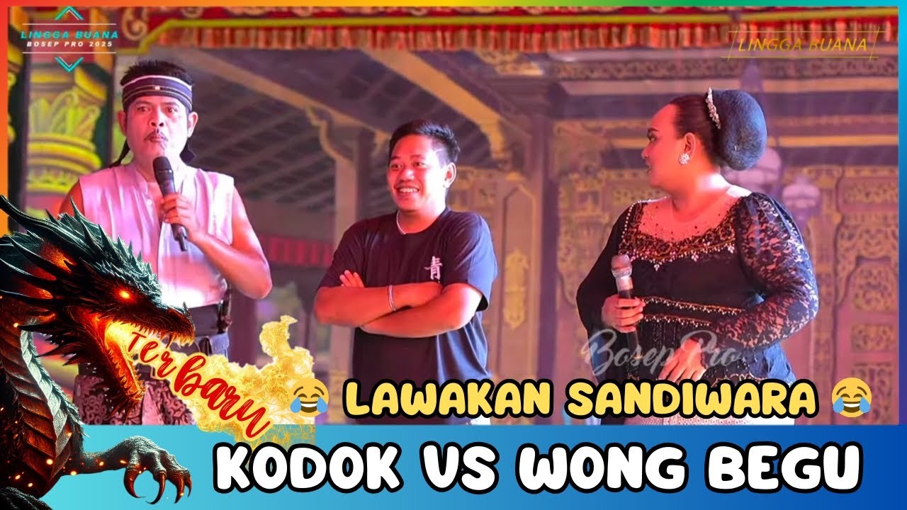 KODOK VS WONG BEGU || LAWAKAN SANDIWARA