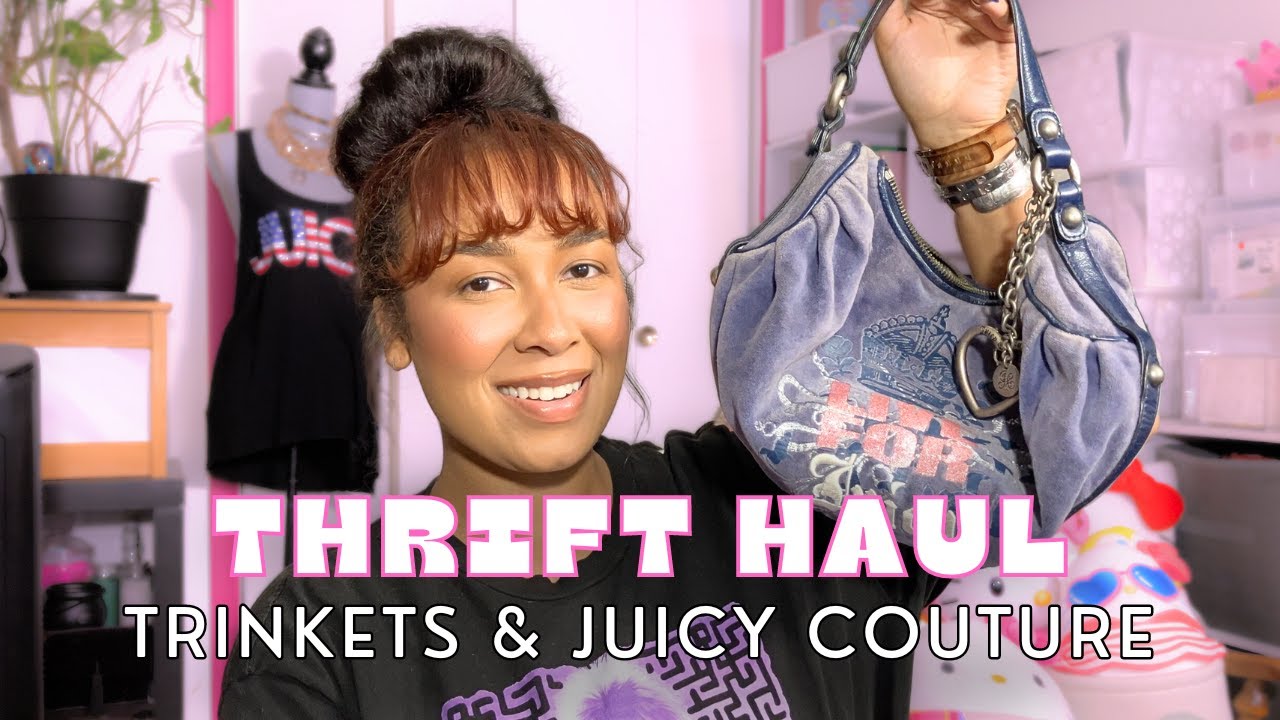Trinkets & Vintage Juicy Couture Finds | THRIFT HAUL | AlaskanAnna