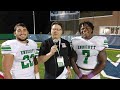 Endicott's Matt Licciardi and Hector Johnson talk about Gulls' big win against Hardin-Simmons