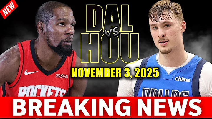 Houston Rockets vs Dallas Mavericks Full Game Highlights - November 3, 2025 | NBA Season