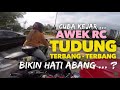 CUBA KEJAR AWEK RC , TUDUNG TERBANG TERBANG ... Bikin Hati Abang ... ? Servis KTM RC390 55k Mileage