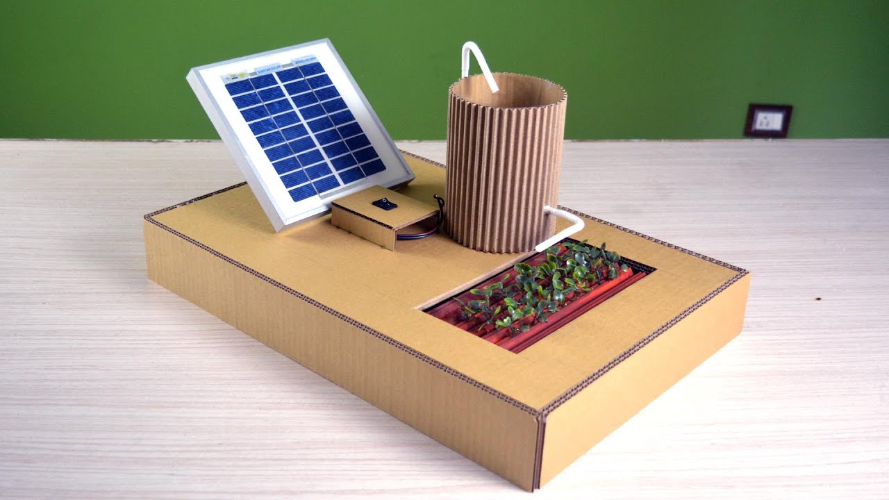 school project solar panel