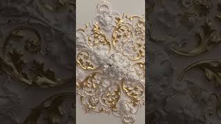 Gold Gilding Adds The Perfect Touch  chateau restoration diy gold chandelier  renovation art