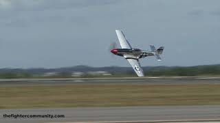 Low Fly Pass P-51 Mustang. Dale "Snort" Snodgrass.