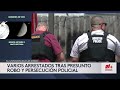 Cuatro sospechosos de robo bancario en Houston son arrestados tras persecución y choque