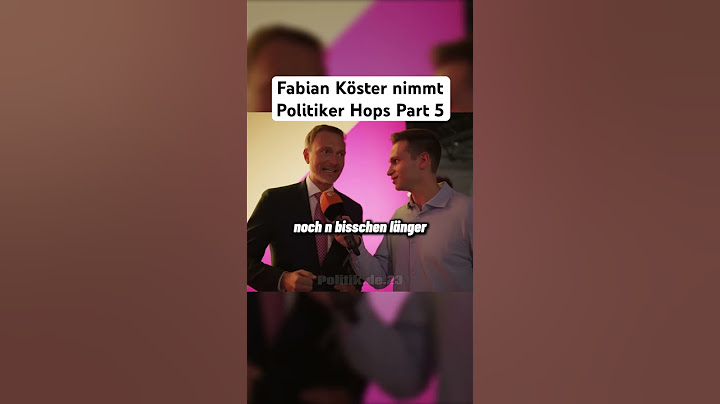 Fabian Köster nimmt Politiker Hops Part 5 #satire #deutschland #foryou #politik #comedy