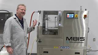 Microfluidics M815 Microfluidizer Pilot Scale Production Batch Processor