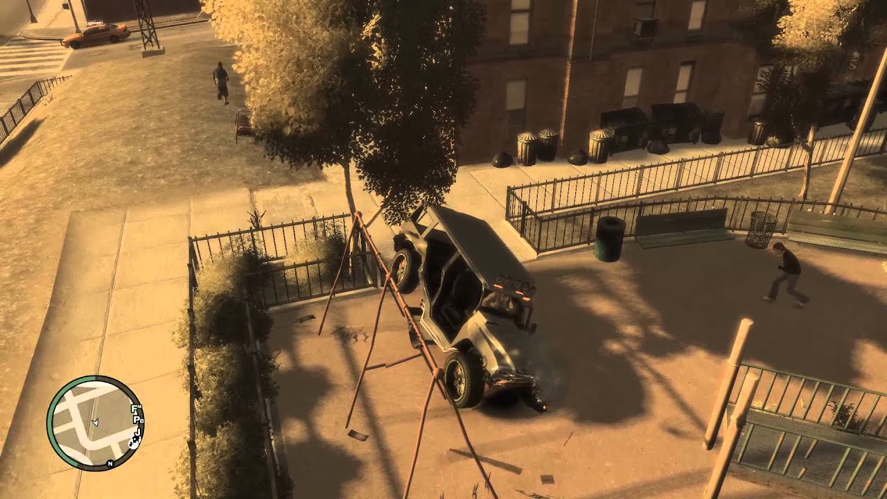 Качели гта 4 карта