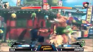 Battlefield Fridays 3.3: SSF4AE LF - Leslie vs Jeremy224