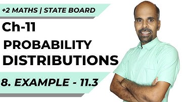 12th | eg. 11.3  | Probability Distributions | Chapter 11 | State Board | ram maths