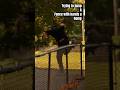 Risking it all to clip your legs and fence jumping this fence #actualpain what could go wrong ?