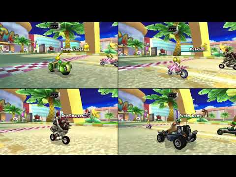Mario Kart Wii ✦ 4 Players #111 - YouTube