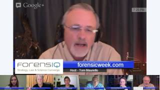 The forensicweek.com Show - Episode 014 [Textbook Author-Scientist-Expert Witness]