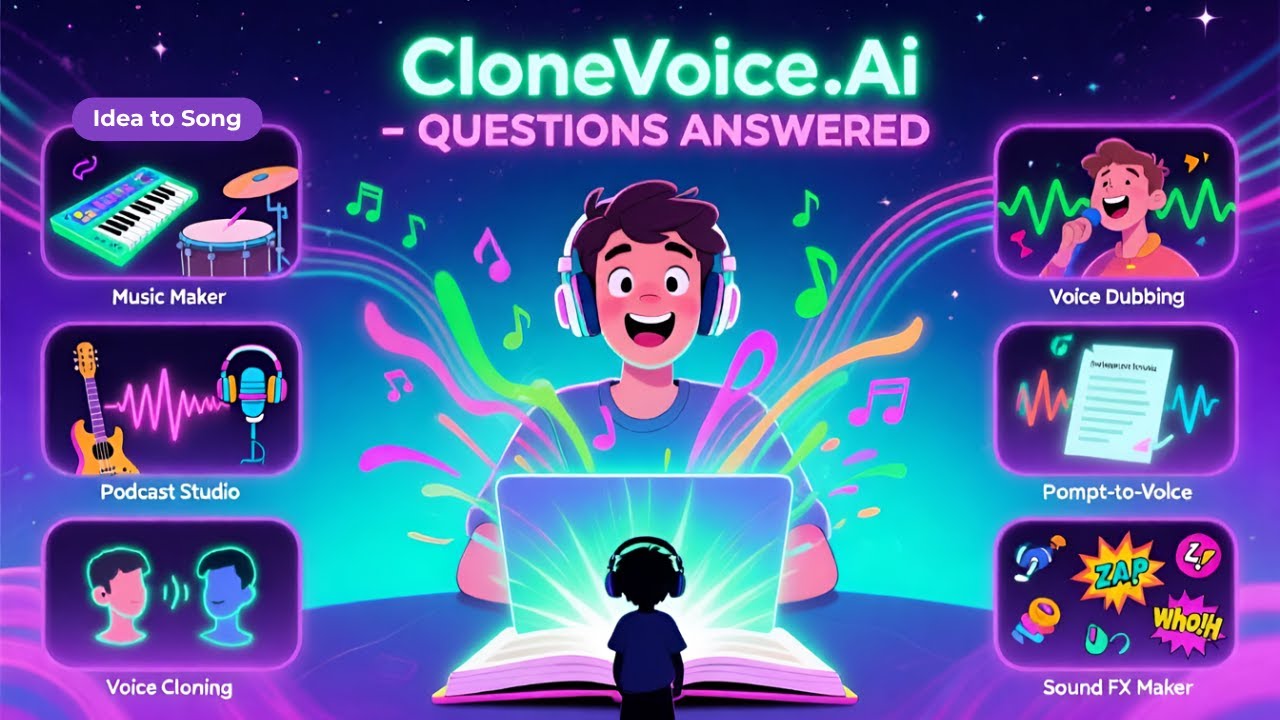 CloneVoiceAI - Your Questions Answered (Win Prizes)