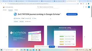 Enhancing Literature Research with Excitation in Google Scholar II