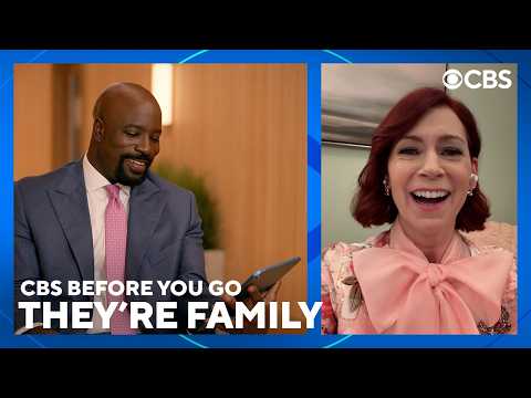Mike Colter Reacts to a Surprise Message from Carrie Preston | CBS Before You Go