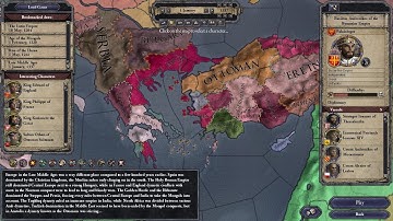 Crusader Kings II (Byzantine Revival) - Part 1: From the Brink of Death