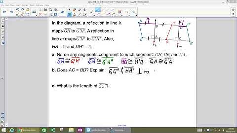 Using the Reflections in Parallel Lines Theorem Video