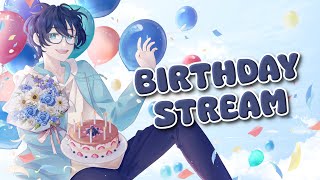 RE-UPLOAD  【BIRTHDAY STREAM】 Celebrating being a spring child WITH YOU! 🌸