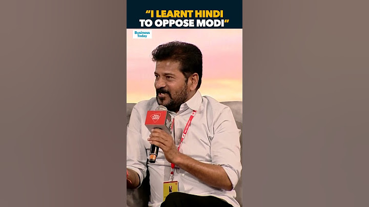 Telangana CM Revanth Reddy Gives His Own Twist To Hindi Vs Southern Languages War
