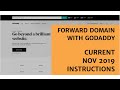 STEP BY STEP INSTRUCTIONS: How to forward GoDaddy domain name to another domain, website or webpage