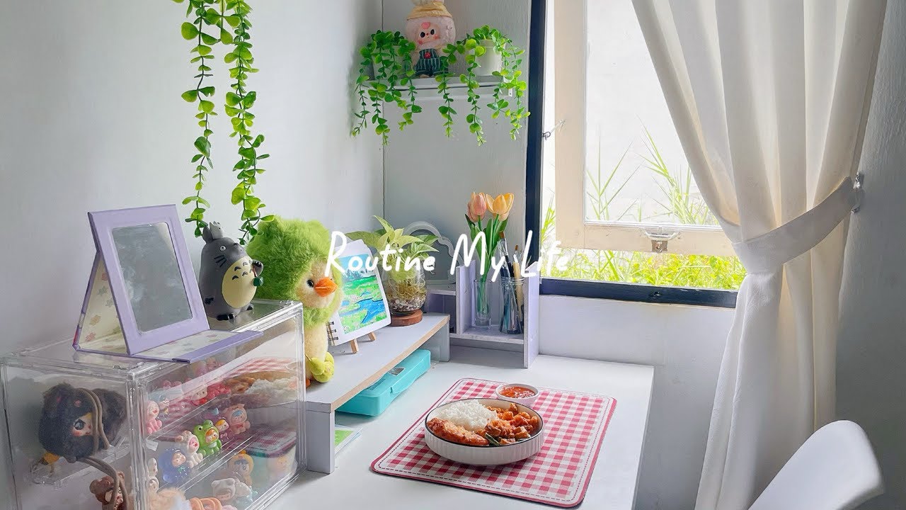 Rutinitas Sehari-hari dengan Tenang 🌱✨[ Memasak Udang Balado ] #ghiblivibes #slowliving #cozyvlog 