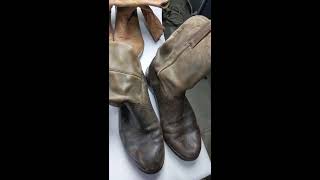 Vintage Cowboy Boots 1106205-21 42 pcs 58 lbs Wholesale at Tiedemann Globe
