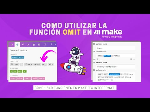 Cómo utilizar la función OMIT en Make (ex Integromat) para limpiar tus datos: ejemplos prácticos