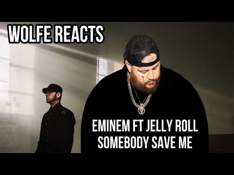 Wolfe Reacts To Eminem ft Jelly Roll Somebody Save Me #eminem #jellyroll #somebodysaveme