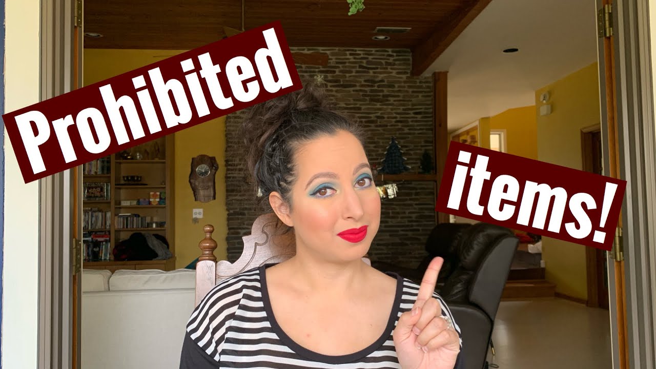 DCL’s New List of Prohibited Items | Don’t bring these things!