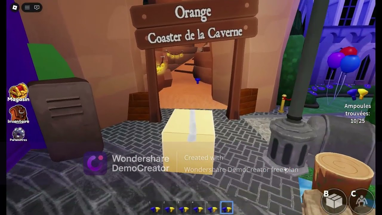 1ère video «rainbow friend»