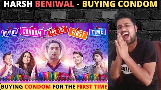 Buying CONDOM For The First Time - INDIAN REACTION | Harsh Beniwal | Trendminati