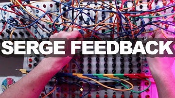 Serge Modular Synth Chaotic Ping Feedback #TTNM