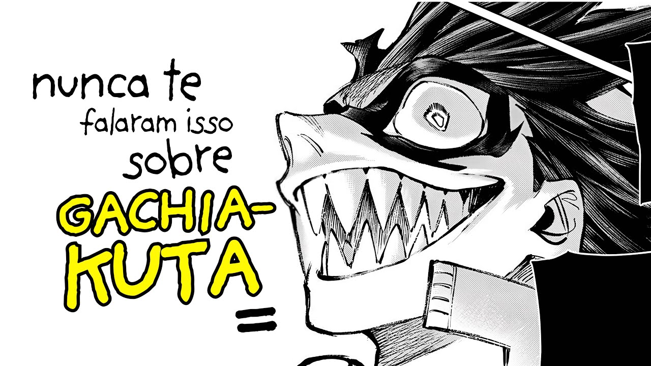 Por que Gachiakuta é o novo caminho pra você se entender como artista ?