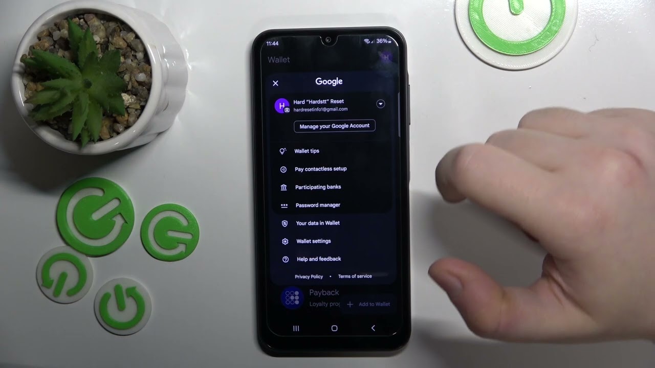 How to Manage Google Wallet Application on SAMSUNG Galaxy A15