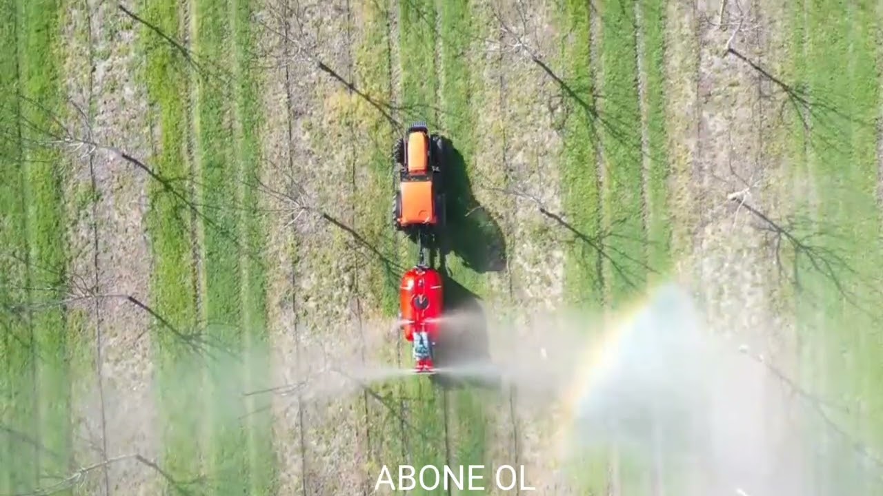 350 dekar ceviz bahçesinde BUD FEED uygulaması